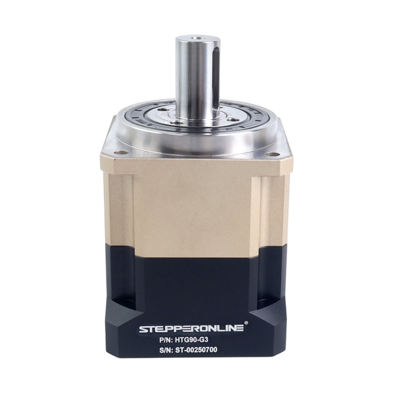 서보 모터 IP65용 HTG 시리즈 90mm 3:1 헬리컬 유성 기어박스 백래시 5arcmin - HTG90-G3 | StepperOnline