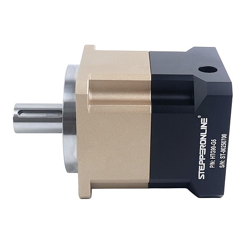 서보 모터 IP65용 HTG 시리즈 90mm 5:1 헬리컬 유성 기어박스 백래시 3arcmin - HTG90-G5 | StepperOnline