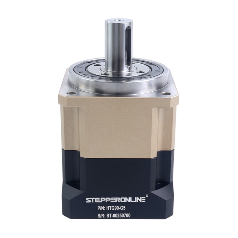 서보 모터 IP65용 HTG 시리즈 90mm 5:1 헬리컬 유성 기어박스 백래시 5arcmin - HTG90-G5 | StepperOnline