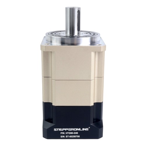서보 모터 IP65용 HTG 시리즈 90mm 50:1 헬리컬 유성 기어박스 백래시 5arcmin - HTG90-G50 | StepperOnline