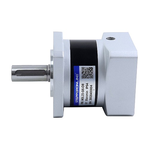 MGL 시리즈 행성 기어박스 기어비 5:1 백래시 30arc-min 8mm 샤프트 표준 Nema 23 스테퍼 모터 - MGL23-G5-D8 | StepperOnline