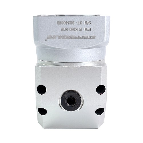 서보 모터용 RTG 시리즈 60mm 10:1 직각 유성 기어박스 백래시 10arc-min - RTG60-G10 | StepperOnline