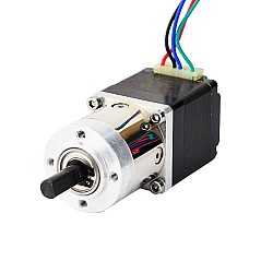 Nema 11 스테퍼 L=31mm w/ 리어 샤프트 및 기어비 5:1 유성 기어박스