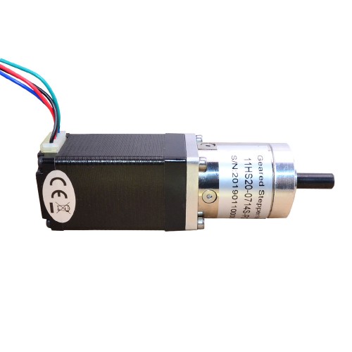 Nema 11 스테퍼 모터 0.71A 바이폴라 L=51mm w/ 기어비 14:1 유성 기어박스 Nema 11 스테퍼 모터 0.71A 바이폴라 L=51mm w/ 기어비 14:1 유성 기어박스