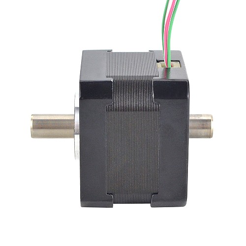 Nema 17 중공 축 스테퍼 모터 바이폴라 0.25Nm(35.4oz.in) 1.5A 42x42x33.8mm