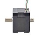Nema 17 중공 축 스테퍼 모터 바이폴라 0.25Nm(35.4oz.in) 1.5A 42x42x33.8mm