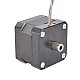 Nema 17 중공 축 스테퍼 모터 바이폴라 0.25Nm(35.4oz.in) 1.5A 42x42x33.8mm