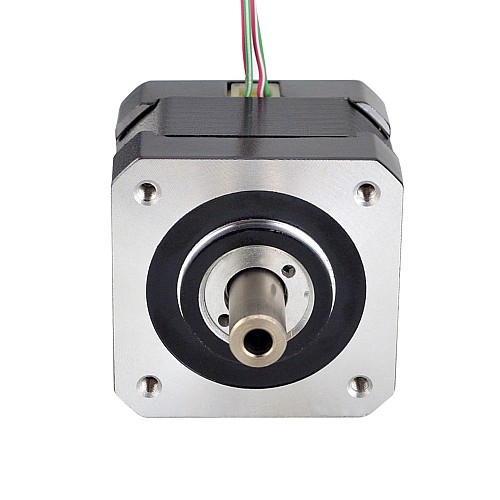 Nema 17 중공 축 스테퍼 모터 바이폴라 0.25Nm(35.4oz.in) 1.5A 42x42x33.8mm