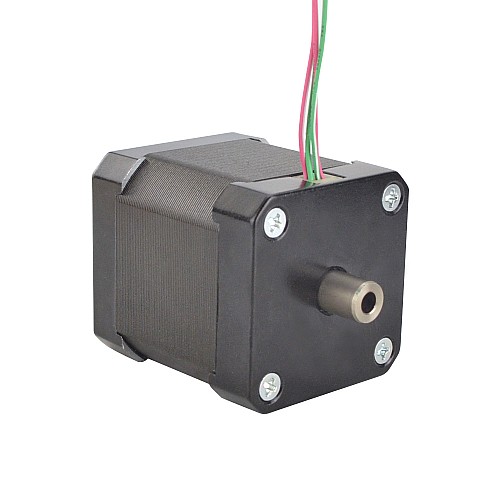 Nema 17 중공 축 스테퍼 모터 바이폴라 0.36Nm(51oz.in) 1.5A 42x42x47.75mm