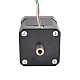 Nema 17 중공 축 스테퍼 모터 바이폴라 0.36Nm(51oz.in) 1.5A 42x42x47.75mm