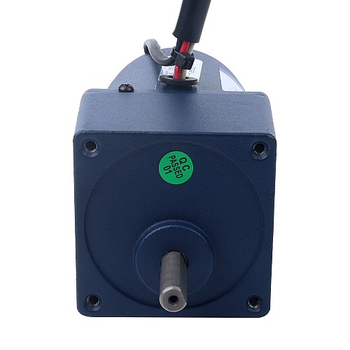6W 220VAC 50Hz 0.9-13.5RPM 2.89Nm(409.26oz.in) 플랜지 60mm 스퍼 기어박스 단상 AC 가변 속도 모터 - 2IK6RGN-C/2GN100K | StepperOnline