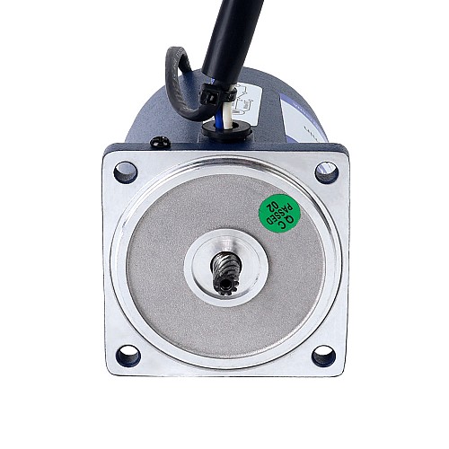 6W 220VAC 50Hz 0.9-13.5RPM 2.89Nm(409.26oz.in) 플랜지 60mm 스퍼 기어박스 단상 AC 가변 속도 모터 - 2IK6RGN-C/2GN100K | StepperOnline