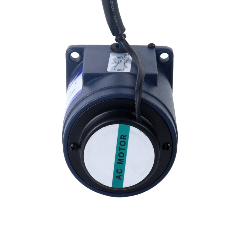 15W 110VAC 60Hz 4.5-77.5RPM 1.34Nm(189.76oz.in) 플랜지 70mm 스퍼 기어박스 단상 AC 가변 속도 모터 - 3IK15RGN-A/3GN20K | StepperOnline