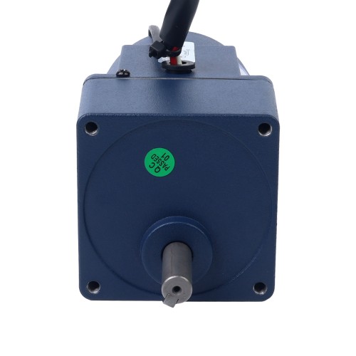 15W 220VAC 50Hz 6-90RPM 1.51Nm(213.83oz.in) 플랜지 70mm 스퍼 기어박스 단상 AC 가변 속도 모터 - 3IK15RGN-C/3GN15K | StepperOnline