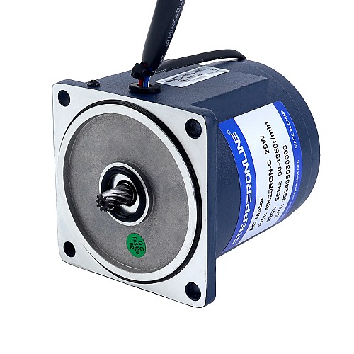 25W 220VAC 50Hz 3-45RPM 3.90Nm(552.28oz.in) 플랜지 80mm 직각 기어박스 단상 AC 가변 속도 모터 - 4IK25RGN-C/4GN30RT | StepperOnline