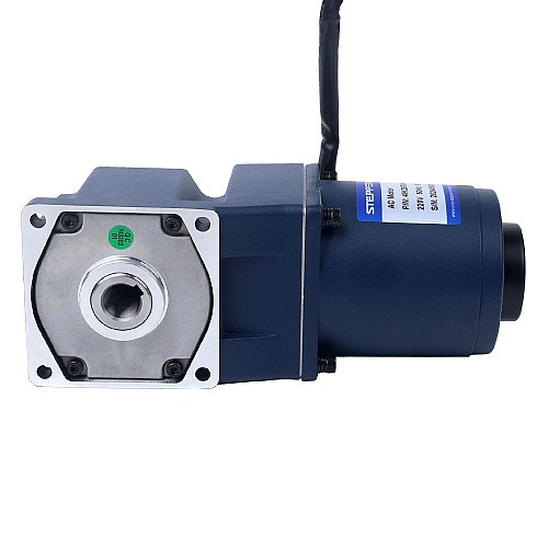 25W 220VAC 50Hz 0.9-13.5RPM 12.00Nm(1699.32oz.in) 플랜지 80mm 직각 기어박스 단상 AC 가변 속도 모터 - 4IK25RGN-C/4GN100RC | StepperOnline