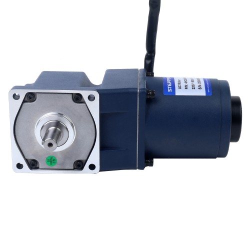 25W 220VAC 50Hz 3-45RPM 3.90Nm(552.28oz.in) 플랜지 80mm 직각 기어박스 단상 AC 가변 속도 모터 - 4IK25RGN-C/4GN30RT | StepperOnline