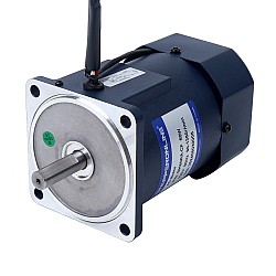 60W 220VAC 50Hz 90-1350RPM 0.45Nm(63.72oz.in) 플랜지 90mm 단상 AC 가변 속도 모터