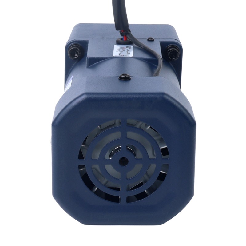 120W 220VAC 50Hz 3-45RPM 17.20Nm(2435.72oz.in) 플랜지 90mm 스퍼 기어박스 단상 AC 가변 속도 모터 - 5IK120RGU-CF/5GU30KB | StepperOnline