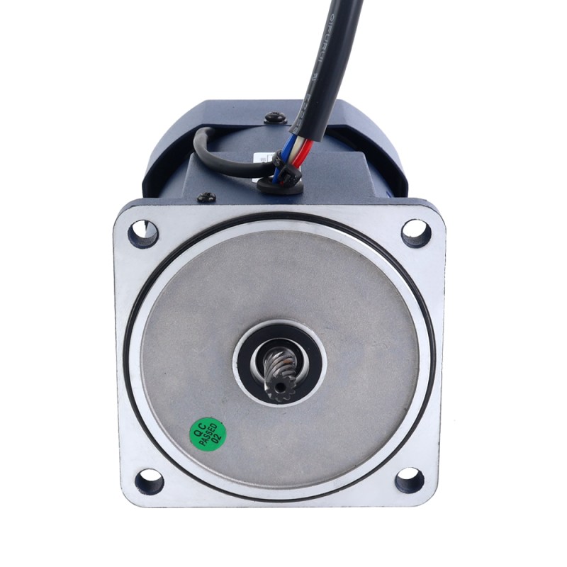 60W 220VAC 50Hz 4.5-67.5RPM 5.92Nm(838.34oz.in) 플랜지 90mm 스퍼 기어박스 단상 AC 가변 속도 모터 - 5IK60RGN-CF/5GN20K | StepperOnline