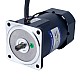 90W 110VAC 60Hz 3-51.67RPM 10.43Nm(1477.01oz.in) 플랜지 90mm 스퍼 기어박스 단상 AC 가변 속도 모터 - 5IK90RGU-AF/5GU30KB | StepperOnline