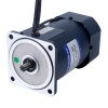 90W 220VAC 50Hz 9-135RPM 4.60Nm(651.41oz.in) 플랜지 90mm 직각 기어박스 단상 AC 가변 속도 모터 - 5IK90RGU-CF/5GU10RT | StepperOnline