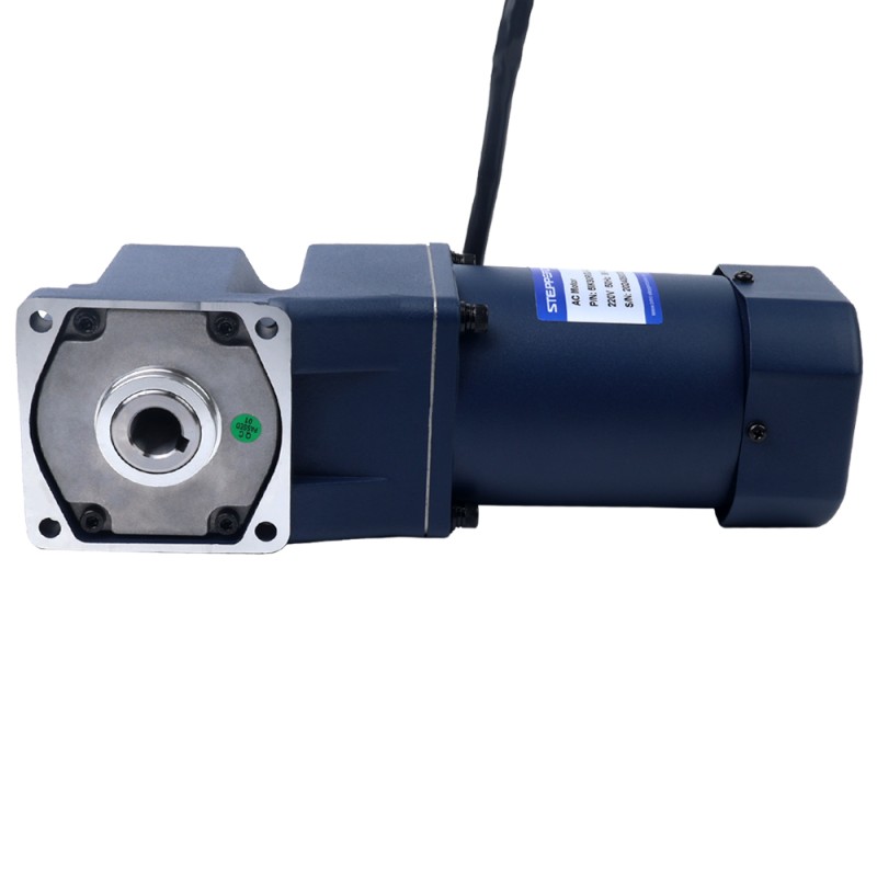 90W 110VAC 60Hz 0.5-8.61RPM 40.00Nm(5664.4oz.in) 플랜지 90mm 직각 기어박스 단상 AC 가변 속도 모터 - 5IK90RGU-AF/5GU180RC | StepperOnline