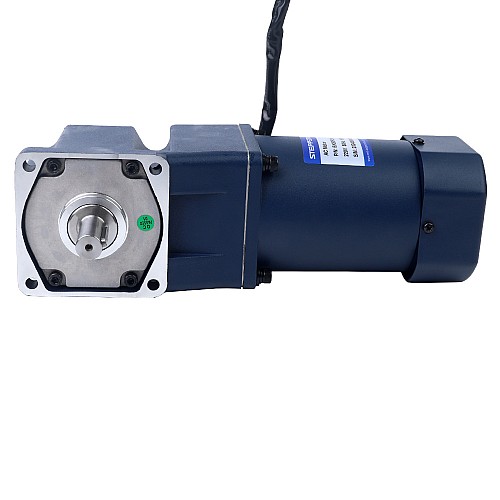 90W 220VAC 50Hz 0.5-7.5RPM 40.00Nm(5664.4oz.in) 플랜지 90mm 직각 기어박스 단상 AC 가변 속도 모터 - 5IK90RGU-CF/5GU180RT | StepperOnline