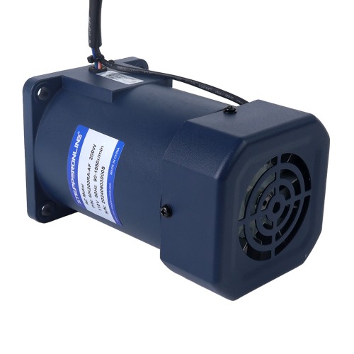 200W 110VAC 60Hz 90-1550RPM 1.20Nm(169.93oz.in) 플랜지 104mm 단상 AC 가변 속도 모터 - 6IK200RA-AF | StepperOnline