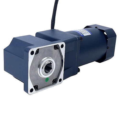 200W 220VAC 50Hz 1.8-27RPM 47.00Nm(6655.67oz.in) 플랜지 104mm 직각 기어박스 단상 AC 가변 속도 모터 - 6IK200RGU-CF/6GU50RC | StepperOnline