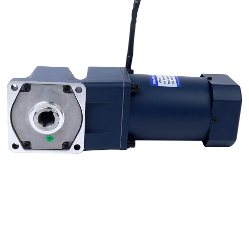 200W 220VAC 50Hz 1.8-27RPM 47.00Nm(6655.67oz.in) 플랜지 104mm 직각 기어박스 단상 AC 가변 속도 모터 - 6IK200RGU-CF/6GU50RC | StepperOnline