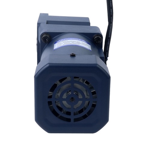 200W 220VAC 50Hz 1.8-27RPM 47.00Nm(6655.67oz.in) 플랜지 104mm 직각 기어박스 단상 AC 가변 속도 모터 - 6IK200RGU-CF/6GU50RC | StepperOnline