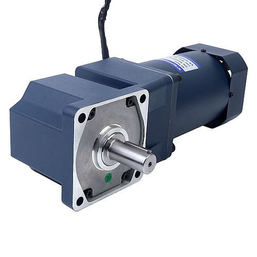 200W 220VAC 50Hz 3-45RPM 31.00Nm(4389.91oz.in) 플랜지 104mm 직각 기어박스 단상 AC 가변 속도 모터 - 6IK200RGU-CF/6GU30RT | StepperOnline