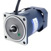 200W 220VAC 50Hz 0.9-13.5RPM 60.00Nm(8496.6oz.in) 플랜지 104mm 직각 기어박스 단상 AC 가변 속도 모터 - 6IK200RGU-CF/6GU100RT | StepperOnline