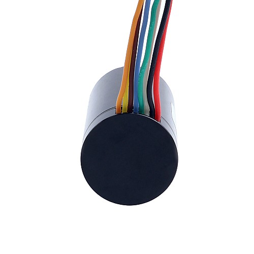 28V 80mNm 140.73W 6.31A 라운드 Ф32x61mm 브러시리스 코어리스 모터 - 32CL60-28-P2-16800 | StepperOnline