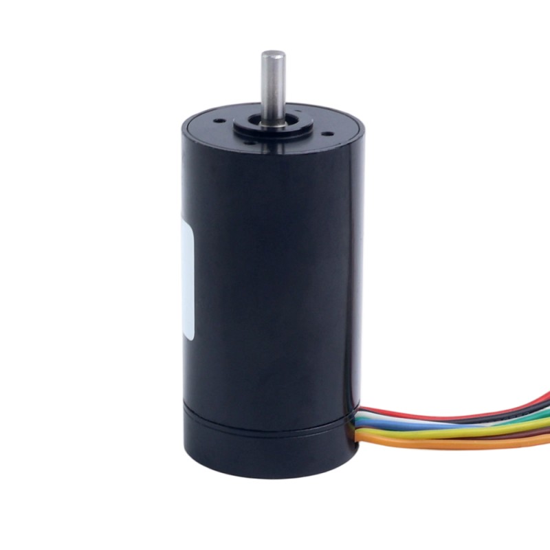24V 80mNm 121.47W 6.31A 라운드 Ф32x61mm 브러시리스 코어리스 모터 - 32CL60-24-P2-14500 | StepperOnline