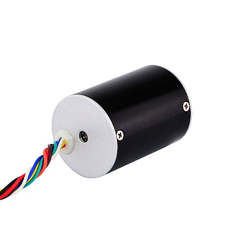24V 5000RPM 0.029Nm 15W 0.98A 원형 Ф36x50mm 브러시리스 DC 모터