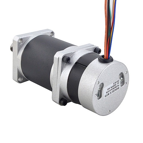 24V 84W 35RPM 기어드 브러시리스 DC 모터 14.95Nm(2117.09oz.in) 100:1 고정밀 기어박스 24V 84W 35RPM 기어드 브러시리스 DC 모터 14.95Nm(2117.09oz.in) 100:1 고정밀 기어박스