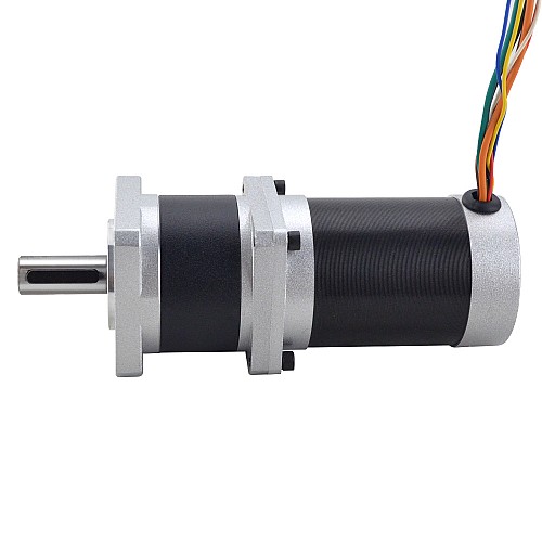24V 220W 350RPM 기어드 브러시리스 DC 모터 5.10Nm(722.22oz.in) 10:1 고정밀 기어박스