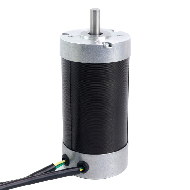 48V 3000RPM 0.6Nm 188W 5.40A Φ57x113.5mm BLDC 모터 - 57BYA114-48-01 | StepperOnline