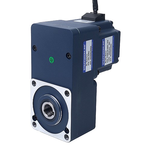 48V 150W 100RPM 10.50Nm(1486.92oz.in) 30:1 기어드 브러시리스 DC 모터 중공축 병렬 기어박스 - F55B150-48GL-30S/5GL30RC | StepperOnline UK