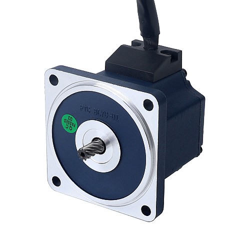 24V 40W 200RPM 기어박스가 있는 브러시리스 DC 모터 1.55Nm(219.50oz.in) 15:1 스퍼 기어박스 - F3B40-24GN-30S/3GN15K | StepperOnline