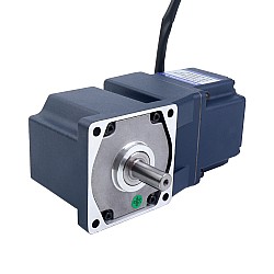 24V 40W 60RPM 기어드 BLDC 모터 4.59Nm(650.34oz.in) 50:1 직각 기어박스