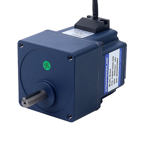 24V 40W 100RPM 기어박스가 있는 브러시리스 DC 모터 2.79Nm(395.10oz.in) 30:1 스퍼 기어박스 - F4B40-24GN-30S/4GN30K | StepperOnline