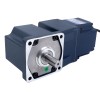 24V 120W 60RPM 기어드 BLDC 모터 11.63Nm(1647.32oz.in) 50:1 직각 기어박스 - F55B120-24GU-30S/5GU50RT | StepperOnline