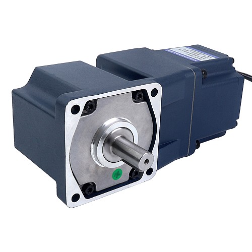 24V 120W 100RPM 기어드 BLDC 모터 8.00Nm(1132.90oz.in) 30:1 직각 기어박스 - F55B120-24GU-30S/5GU30RT | StepperOnline