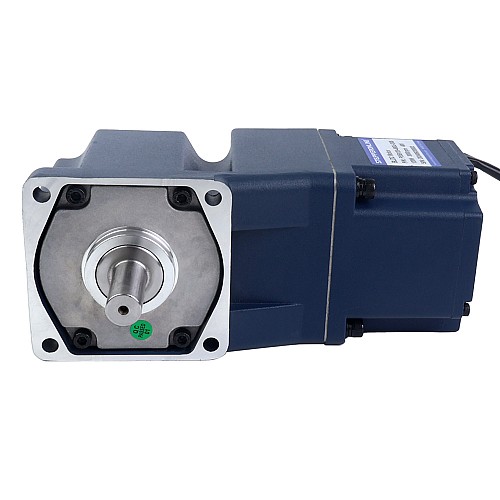 24V 120W 100RPM 기어드 BLDC 모터 8.00Nm(1132.90oz.in) 30:1 직각 기어박스 - F55B120-24GU-30S/5GU30RT | StepperOnline