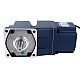 24V 120W 100RPM 기어드 BLDC 모터 8.00Nm(1132.90oz.in) 30:1 직각 기어박스 - F55B120-24GU-30S/5GU30RT | StepperOnline