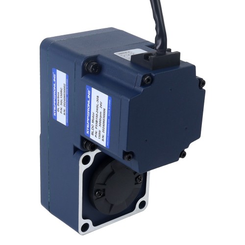 24V 150W 20RPM 50.00Nm(7080.58oz.in) 150:1 기어드 브러시리스 DC 모터 중공축 병렬 기어박스 - F55B150-24GL-30S/5GL150RC | StepperOnline UK