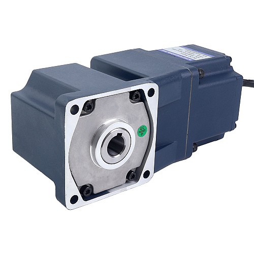 24V 150W 150RPM 기어드 BLDC 모터 6.66Nm(943.00oz.in) 20:1 직각 기어박스 - F55B150-24GU-30S/5GU20RC | StepperOnline